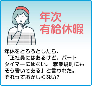 相談事例２：年次有給休暇
