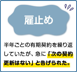 相談事例５【休憩時間】１時間休憩のはずだが、休憩時間にミーティングを行っており、実質休憩はない状態だ。